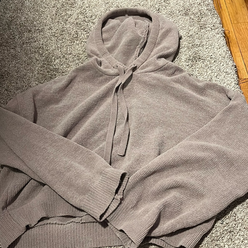 Cropped hoodie
